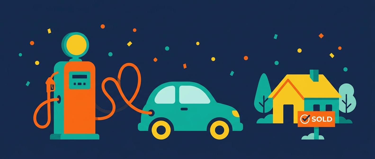 Gana una tarjeta de gasolina de $50 cada mes - así de fácil